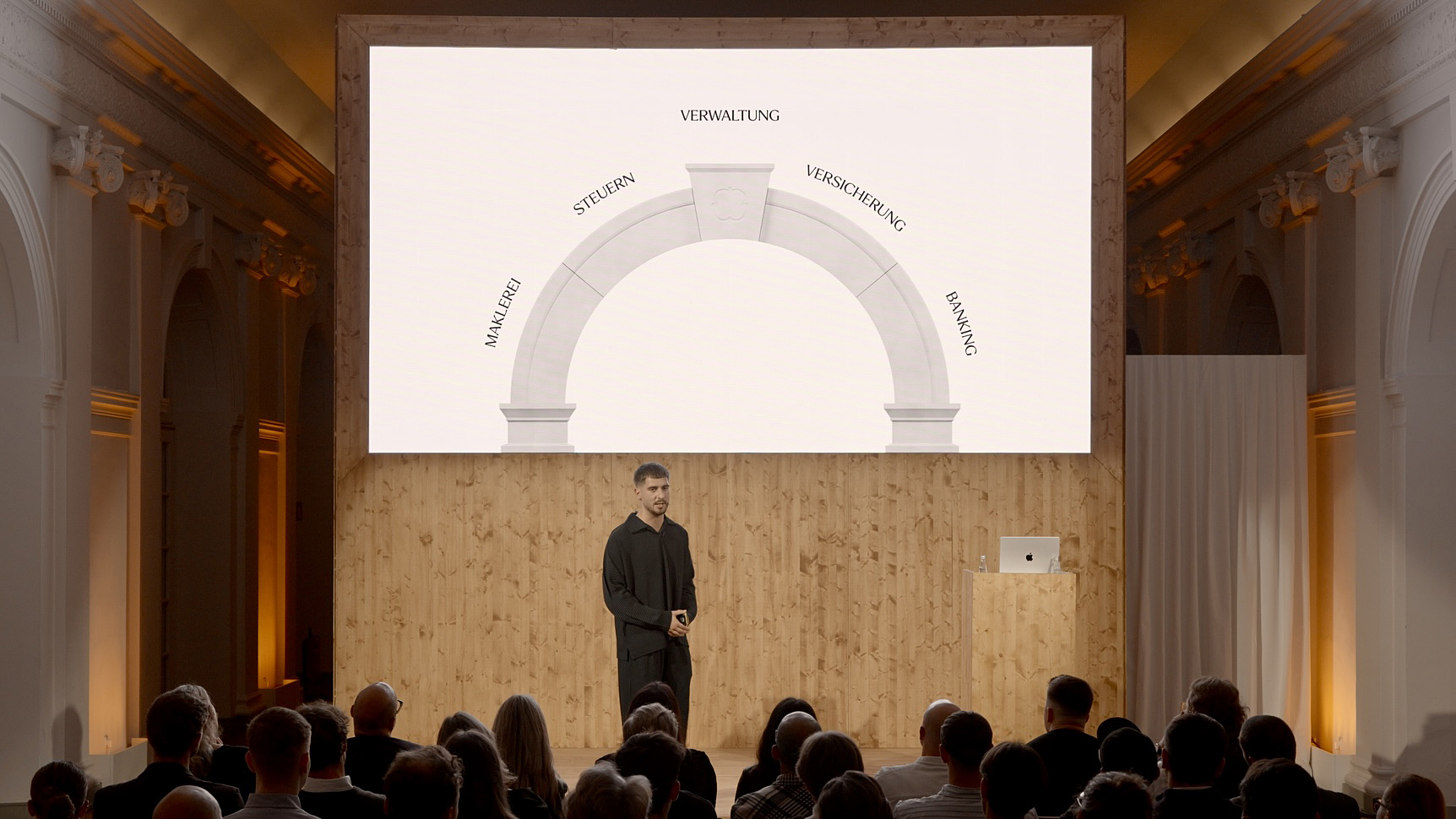 Präsentationsfolie zur Vision von Buena bei Keystone 2026
